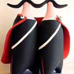 I Carabinieri dell'artista salentino