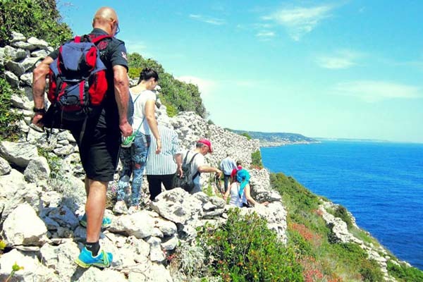 trekking in salento