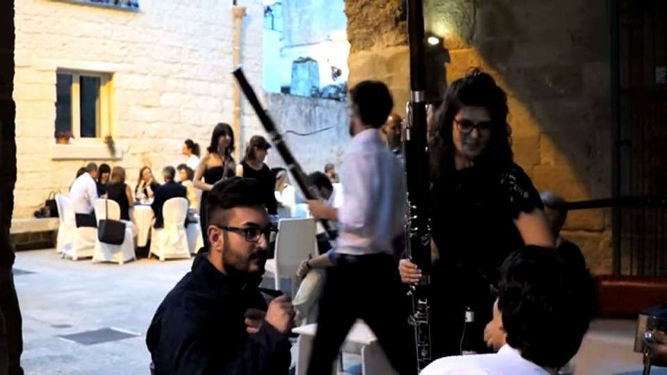 classical music flash mob, eventi 2017 best flash mob in Italy by Conservatorio Tito Schipa Lecce a Vaste di Poggiardo